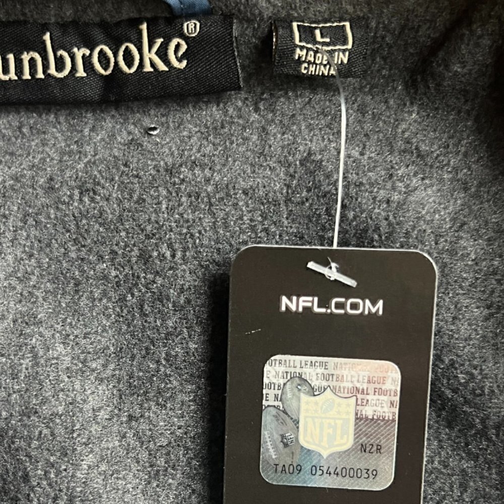 Denver Bronco's Men's Dunbrooke EzPort Lined Coat, Large - Picture 10 of 10